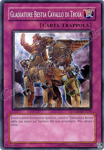 CRMS-IT078 Gladiatore Bestia Cavallo di Troia comune Unlimited (IT) -NEAR MINT-