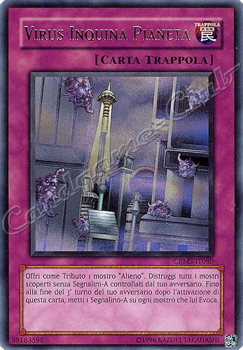 CRMS-IT080 Virus Inquina Pianeta rara Unlimited (IT) -NEAR MINT-