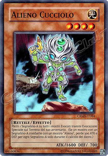 CRMS-IT084 Alieno Cucciolo super rara Unlimited (IT) -NEAR MINT-