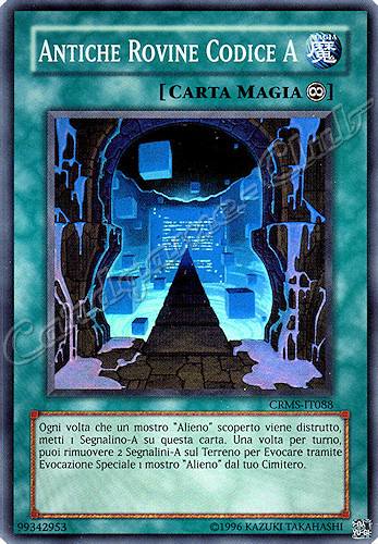 CRMS-IT088 Antiche Rovine Codice A super rara Unlimited (IT) -NEAR MINT-