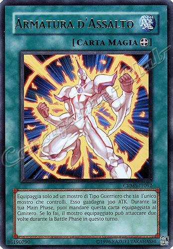 CRMS-IT092 Armatura d'Assalto rara Unlimited (IT) -NEAR MINT-