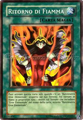 DP1-IT022 Ritorno di Fiamma super rara Unlimited (IT) -NEAR MINT-