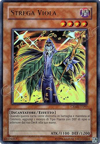 CRMS-IT097 Strega Viola ultra rara Unlimited (IT) -NEAR MINT-