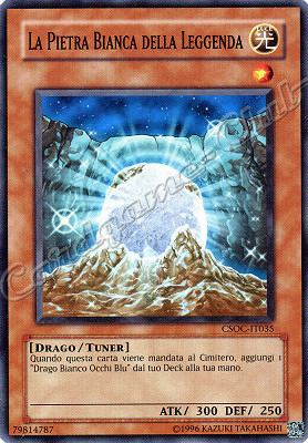 CSOC-IT035 La Pietra Bianca della Leggenda comune Unlimited (IT) -NEAR MINT-