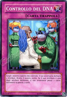 CSOC-IT078 Controllo del DNA comune Unlimited (IT) -NEAR MINT-