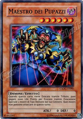 CSOC-IT090 Maestro dei Pupazzi super rara Unlimited (IT) -NEAR MINT-