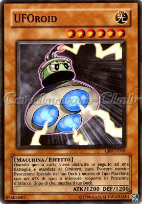 CRV-IT010 UFOroid super rara Unlimited (IT) -PLAYED-