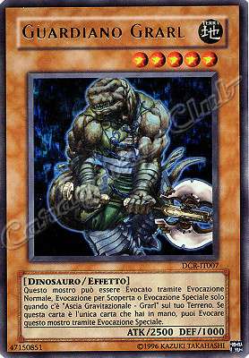 DCR-IT007 Guardiano Graal ultra rara (IT) -NEAR MINT-