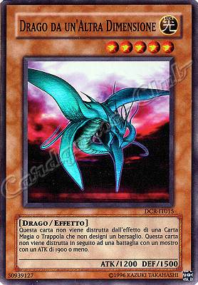 DCR-IT015 Drago da un'Altra Dimensione super rara (IT) -NEAR MINT-