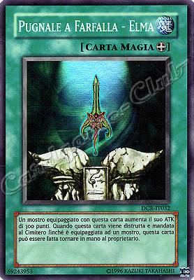 DCR-IT032 Pugnale a Farfalla-Elma super rara (IT) -NEAR MINT-