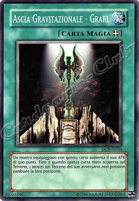 DCR-IT034 Ascia Gravitazionale-Grarl comune (IT) -NEAR MINT-