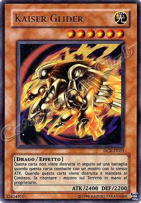 DCR-IT051 Kaiser Glider ultra rara (IT) -NEAR MINT-