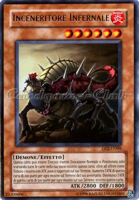 DP2-IT009 Inceneritore Infernale rara Unlimited (IT) -NEAR MINT-