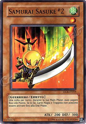 DCR-IT059 Samurai Sasuke #2 comune (IT) -NEAR MINT-