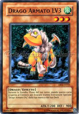DP2-IT010 Drago Armato LV3 comune Unlimited (IT) -NEAR MINT-