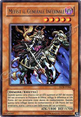 DCR-IT066 Mefist il Generale Infernale rara (IT) -NEAR MINT-