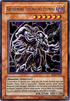 DCR-IT073 Arcidemone Teschio del Fulmine ultra rara (IT) -NEAR MINT-