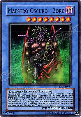 DCR-IT082 Maestro Oscuro-Zorc super rara (IT) -NEAR MINT-