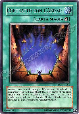 DCR-IT086 Contratto con l'Abisso rara (IT) -NEAR MINT-