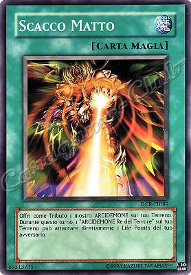 DCR-IT089 Scacco Matto comune (IT) -NEAR MINT-