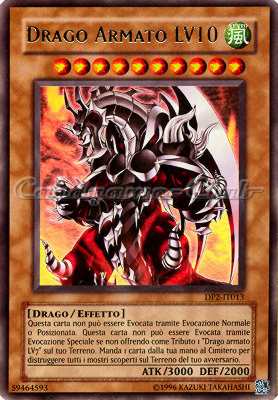 DP2-IT013 Drago Armato LV10 ultra rara Unlimited (IT) -NEAR MINT-