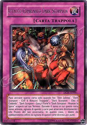 DCR-IT098 Attacco Combinato Dark Scorpion rara (IT) -NEAR MINT-