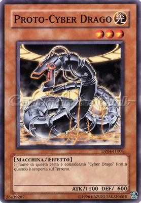DP04-IT004 Proto-Cyber Drago comune Unlimited (IT) -NEAR MINT-