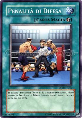 DP05-IT015 Penalita' di Difesa comune Unlimited (IT) -NEAR MINT-