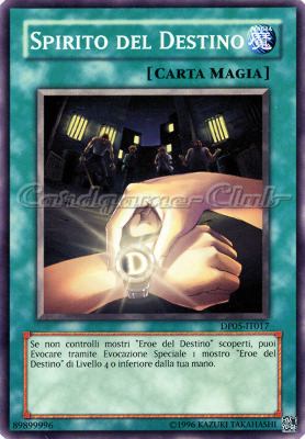 DP05-IT017 Spirito del Destino comune Unlimited (IT) -NEAR MINT-