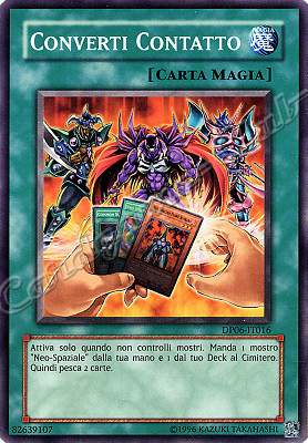 DP06-IT016 Converti Contatto comune Unlimited (IT) -NEAR MINT-