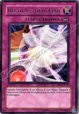 DP06-IT025 Regola 2 dell'Eroe rara Unlimited (IT) -NEAR MINT-