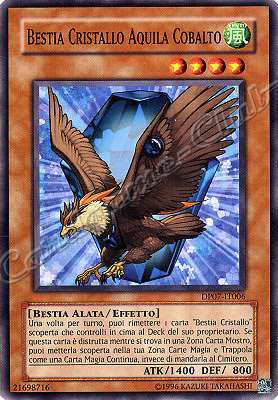 DP07-IT006 Bestia Cristallo Aquila Cobalto comune Unlimited (IT) -NEAR MINT-