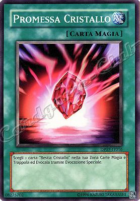 DP07-IT016 Promessa Cristallo comune Unlimited (IT) -NEAR MINT-