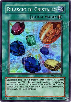 DP07-IT019 Rilascio di Cristallo super rara Unlimited (IT) -NEAR MINT-
