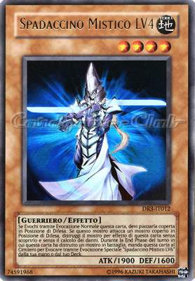 DR3-IT012 Spadaccino Mistico LV4 ultra rara (IT) -NEAR MINT-