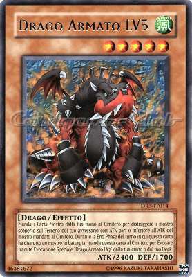 DR3-IT014 Drago Armato LV5 rara (IT) -NEAR MINT-
