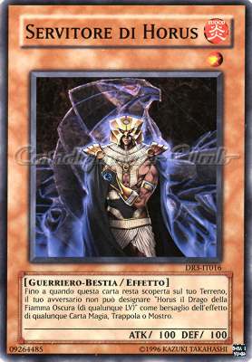 DR3-IT016 Servitore di Horus comune (IT) -NEAR MINT-