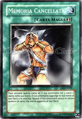 DR3-IT039 Memoria Cancellata comune (IT) -NEAR MINT-