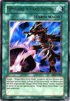 DR3-IT042 Esplosione di Fuoco Infernale ultra rara (IT) -NEAR MINT-