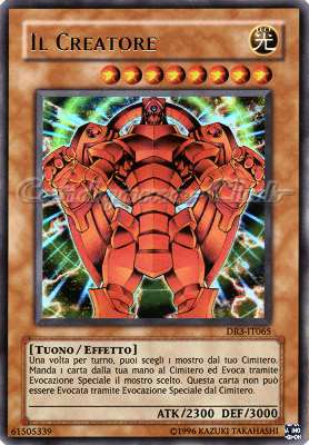 DR3-IT065 Il Creatore ultra rara (IT) -NEAR MINT-