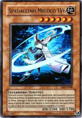 DR3-IT068 Spadaccino Mistico LV6 ultra rara (IT) -NEAR MINT-