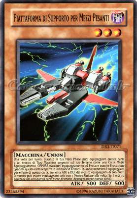 DR3-IT071 Piattaforma di Supporto per Mezzi Pesanti comune (IT) -NEAR MINT-