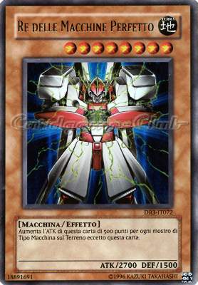 DR3-IT072 Re delle Macchine Perfetto ultra rara (IT) -NEAR MINT-