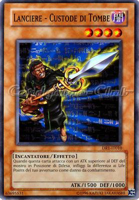 DR1-IT010 Lanciere-Custode di Tombe comune (IT) -NEAR MINT-