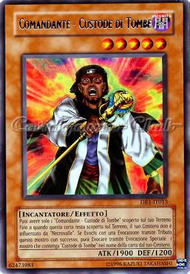 DR1-IT013 Comandante-Custode di Tombe rara (IT) -NEAR MINT-