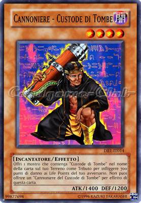 DR1-IT014 Cannoniere-Custode di Tombe comune (IT) -NEAR MINT-