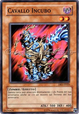 DR1-IT025 Cavallo Incubo comune (IT) -NEAR MINT-