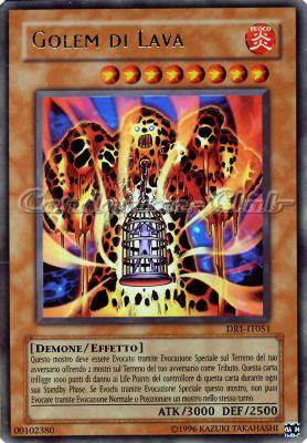 DR1-IT051 Golem di Lava ultra rara (IT) -NEAR MINT-