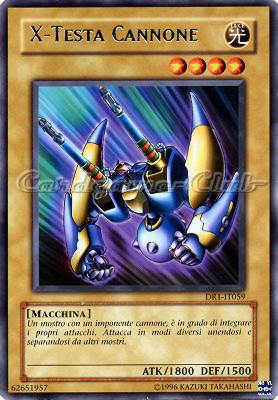 DR1-IT059 X-Testa Cannone rara (IT) -NEAR MINT-