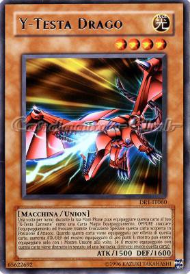 DR1-IT060 Y-Testa Drago rara (IT) -NEAR MINT-